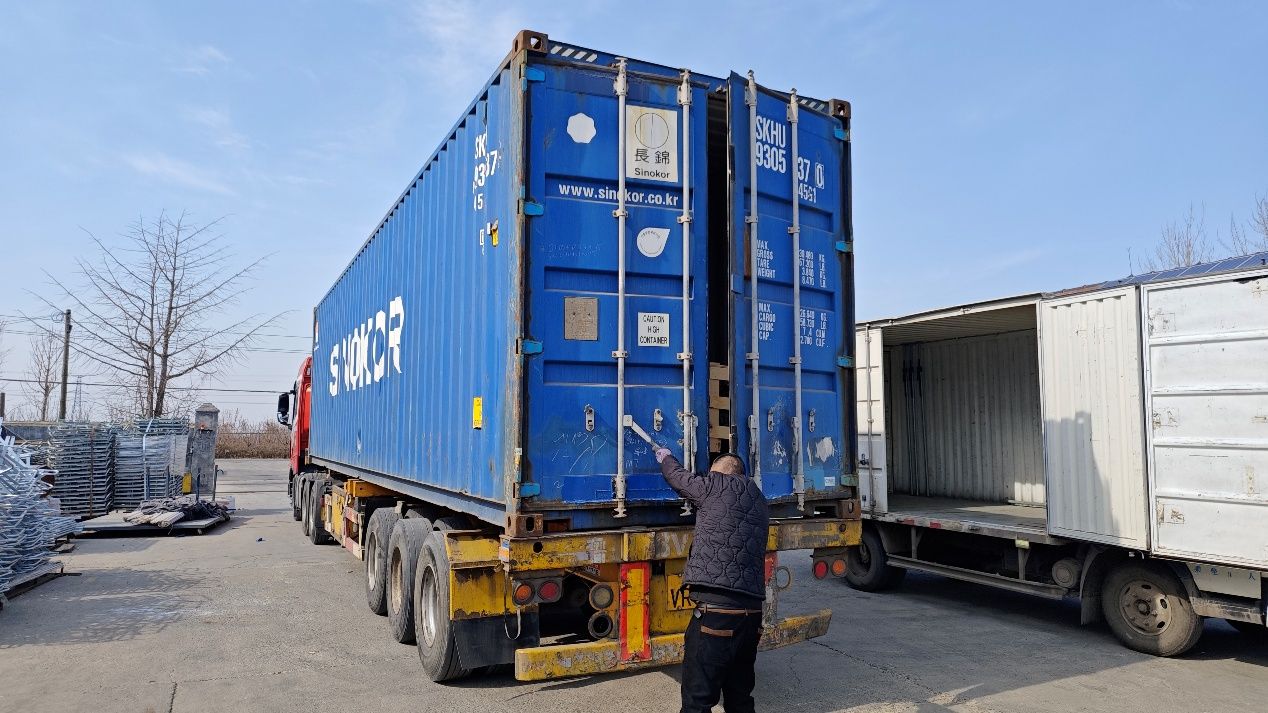 Pesanan Stainless Steel Klien Korea Dikirim dening Debabrother Sadurunge Festival Musim Semi